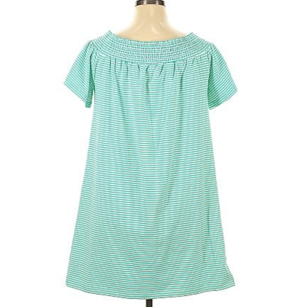 NWT Vineyard Vines Off The Shoulder Striped Dress - Picture 2 of 2
